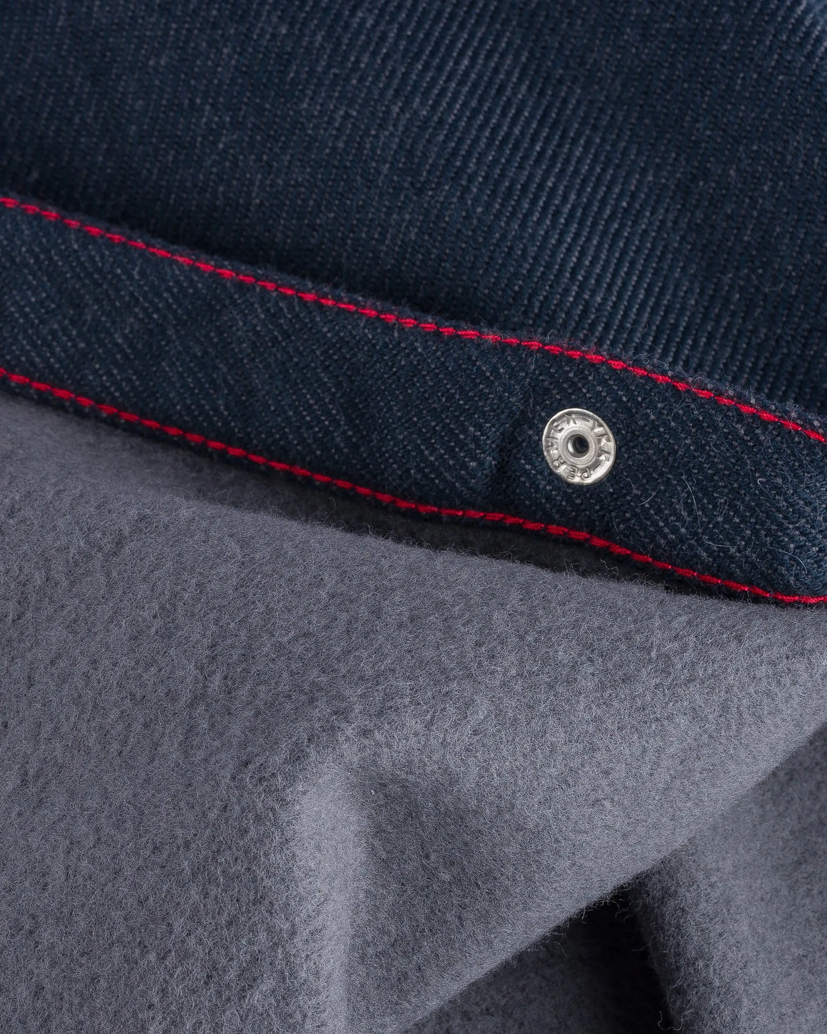 12oz Ultra Heavy Flannel Western Shirt - Navy