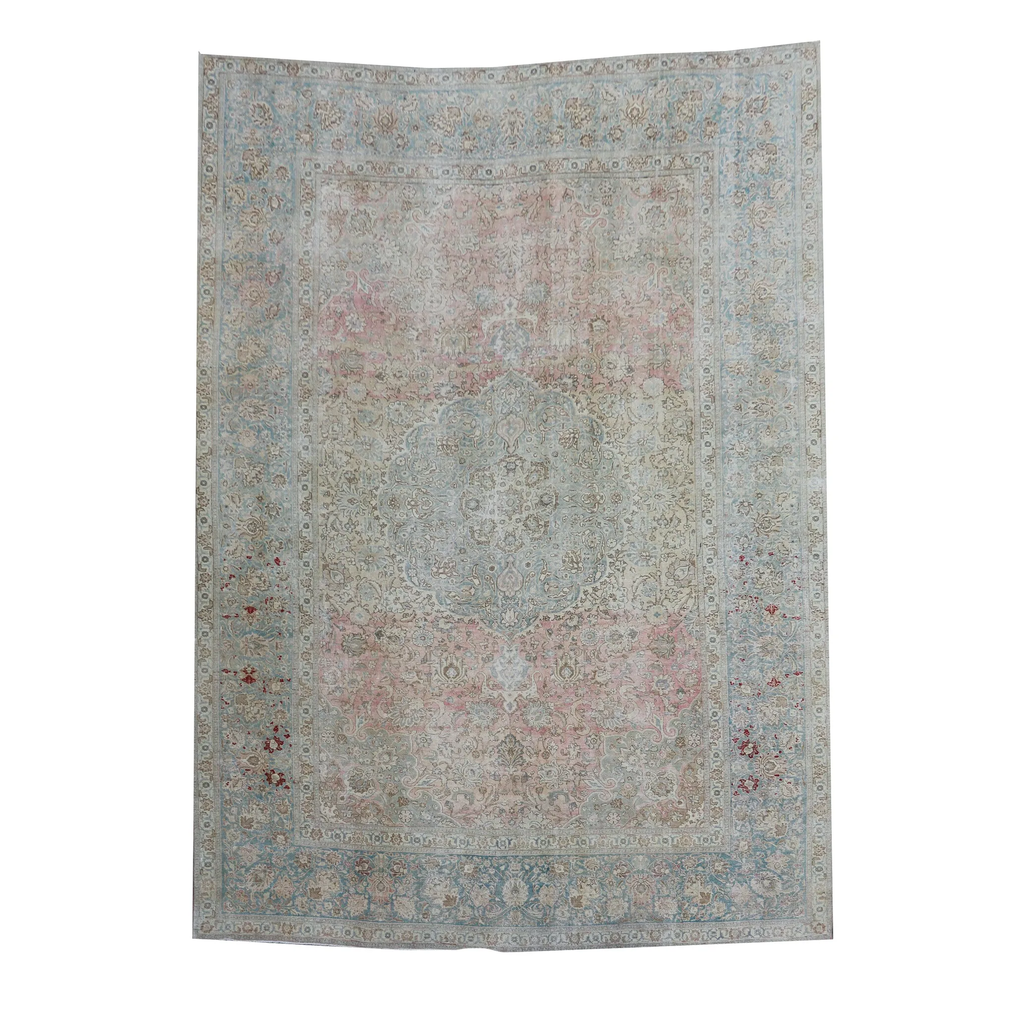 15299 Handwoven Vintage Rug 10’4x15’4
