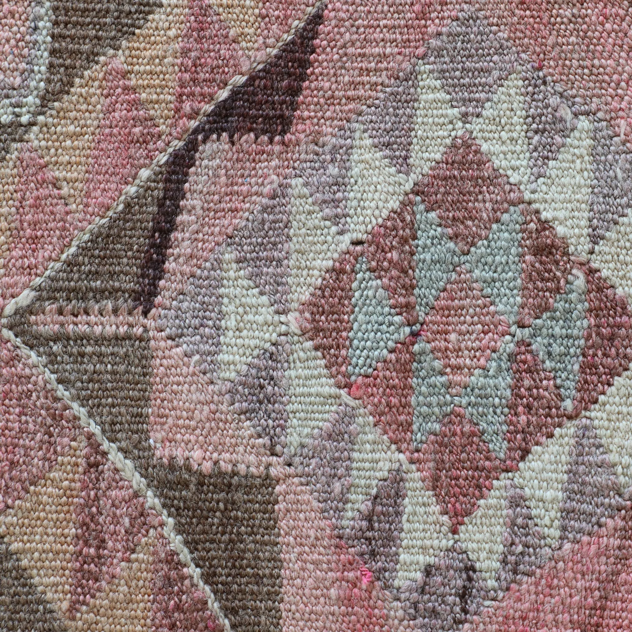 15327 Handwoven Vintage Rug 2’10x14’4