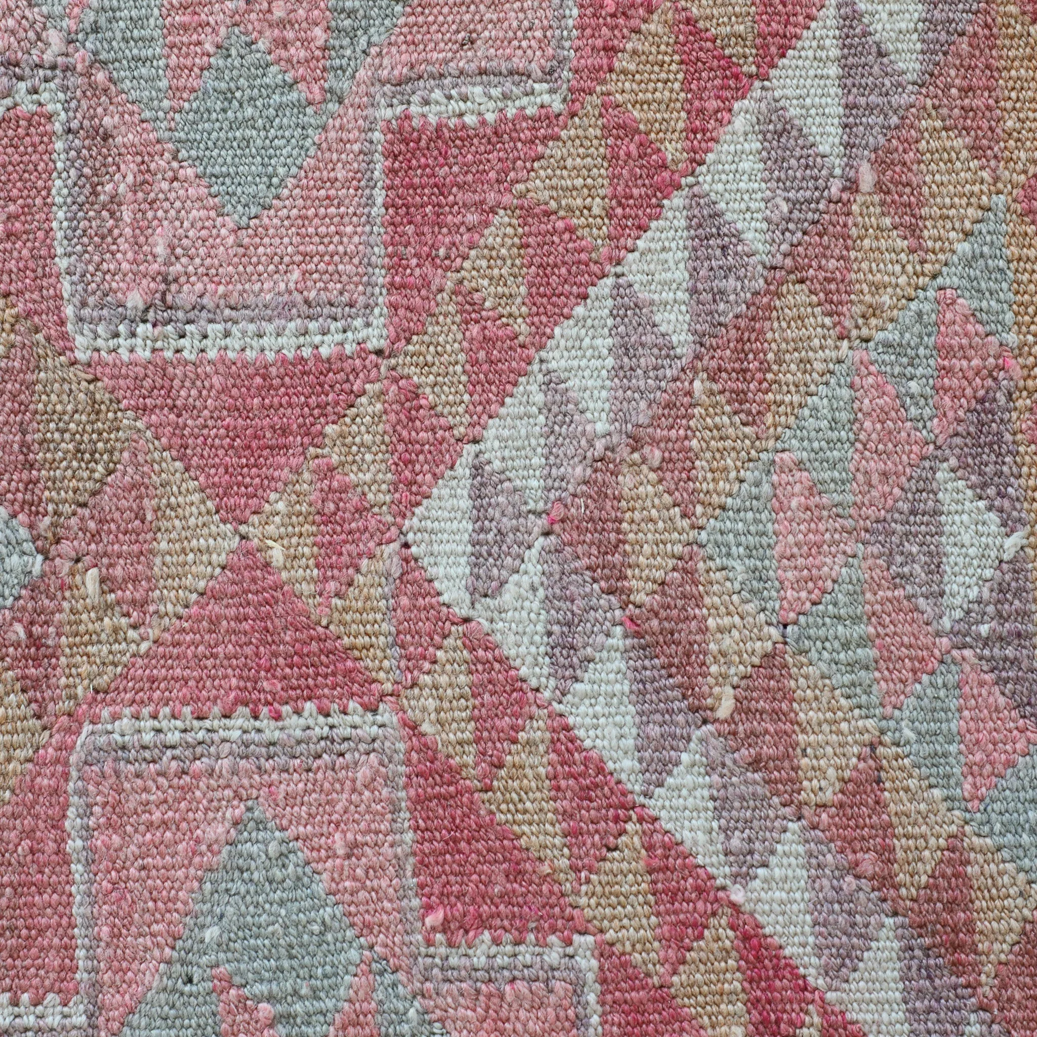 15327 Handwoven Vintage Rug 2’10x14’4
