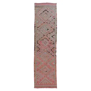 15327 Handwoven Vintage Rug 2’10x14’4