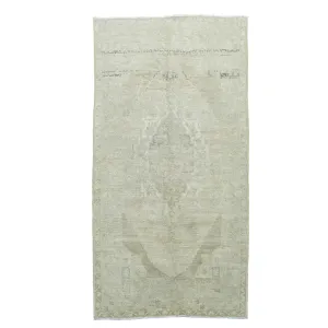 15341 Handwoven Vintage Rug 4’4x8’1