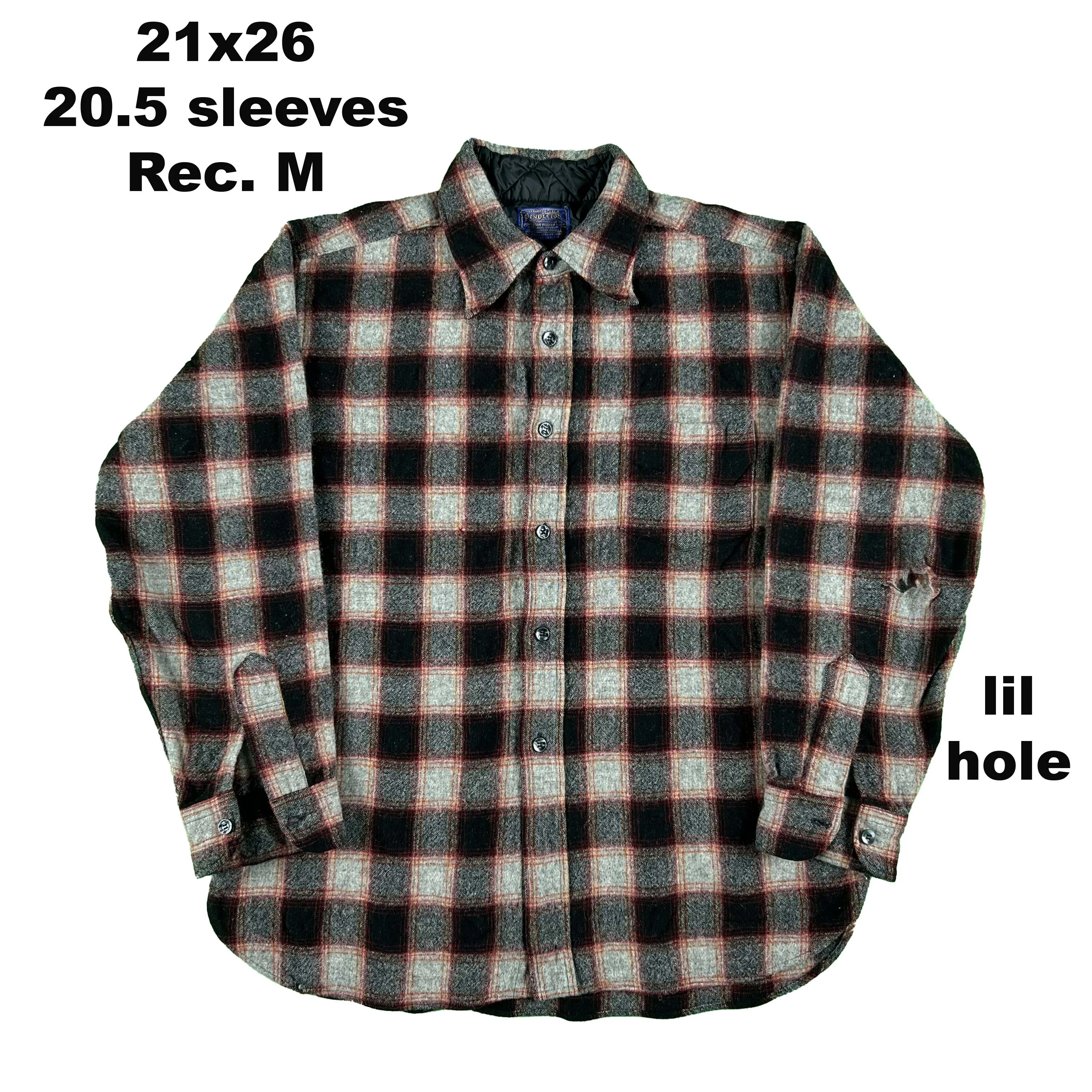 70s/80s Pendleton Wool Plaid Flannel Shirts- SELECT SHIRT