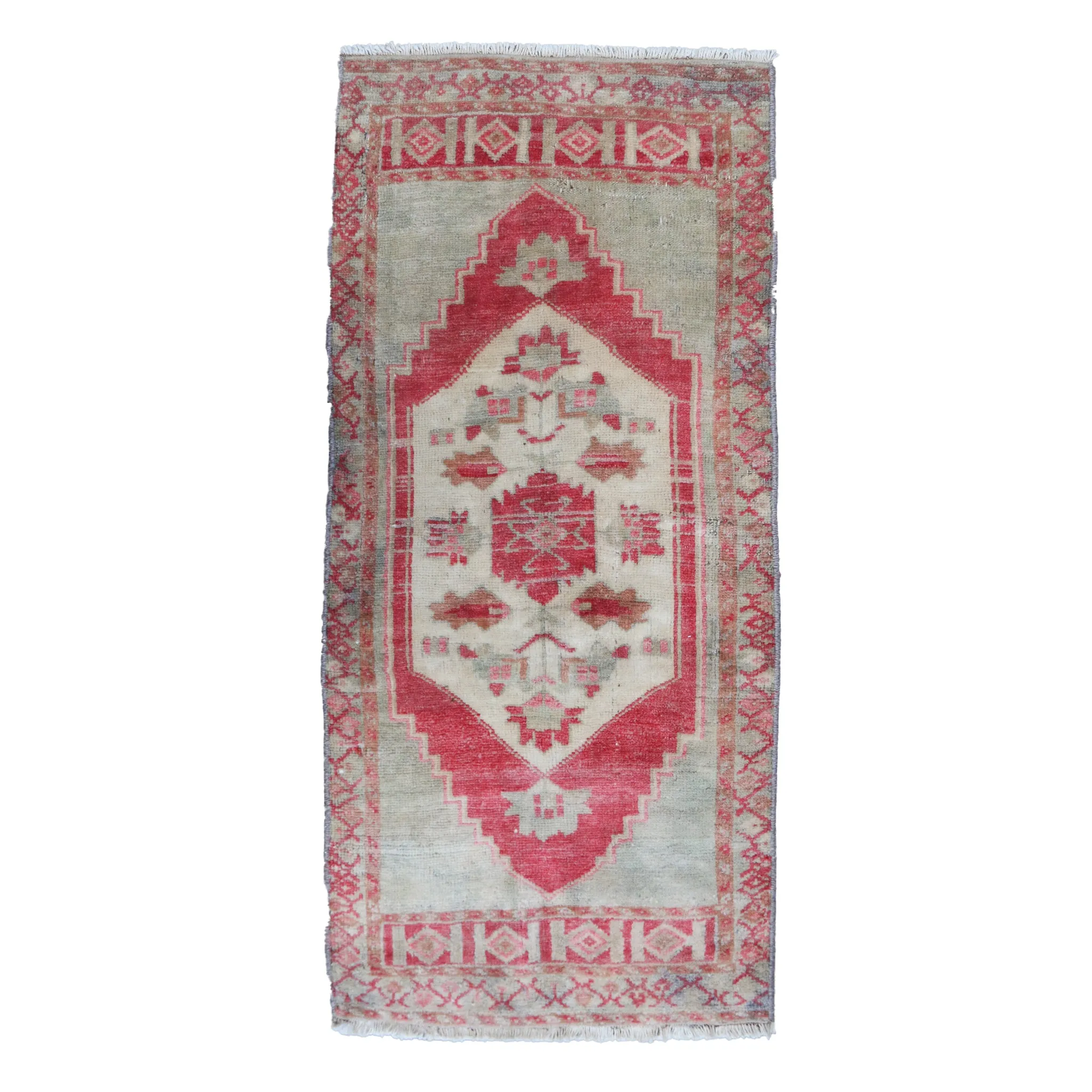 7353 Handwoven Vintage Rug 1’8x3'8