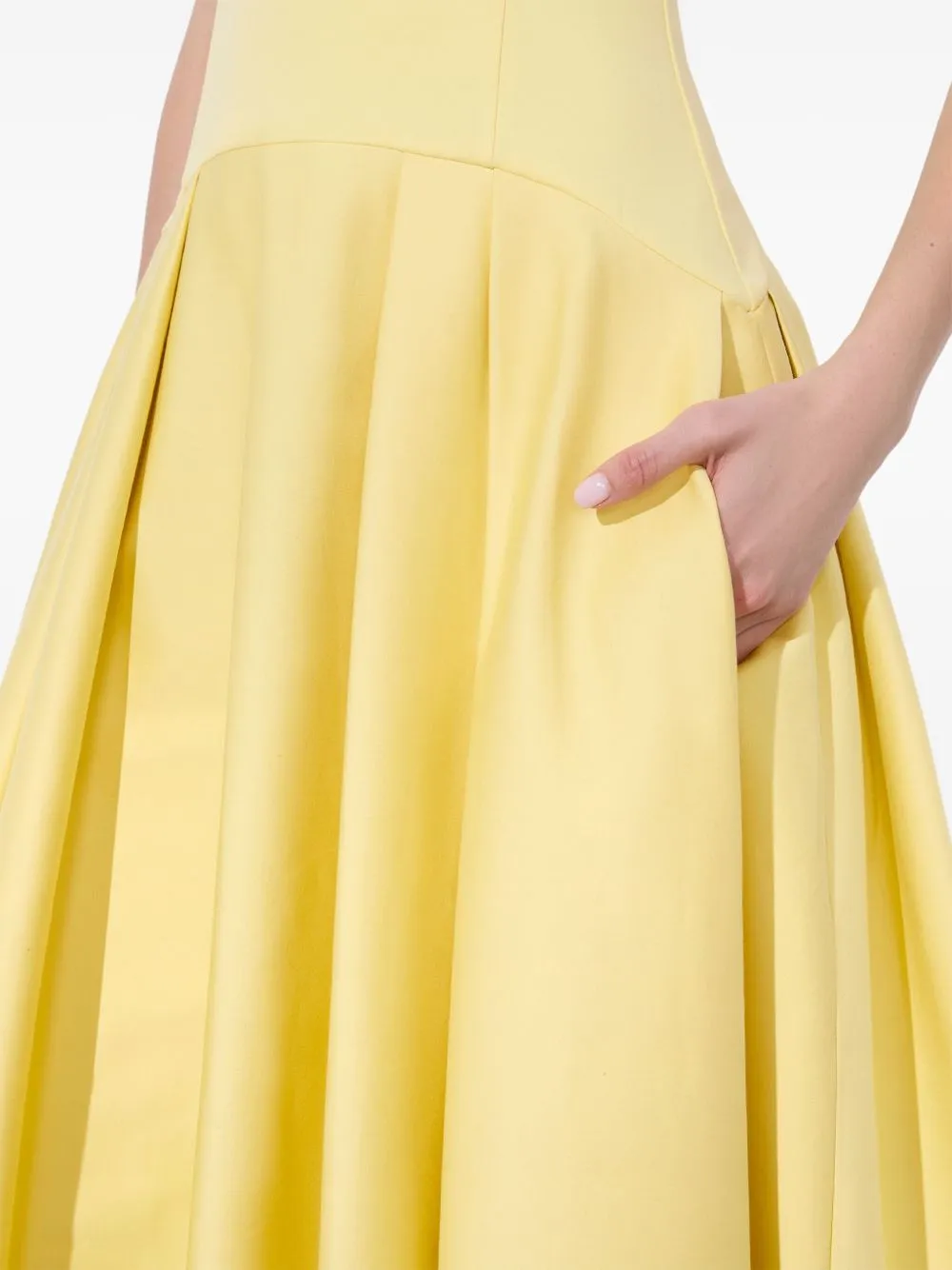 Adley cotton long dress