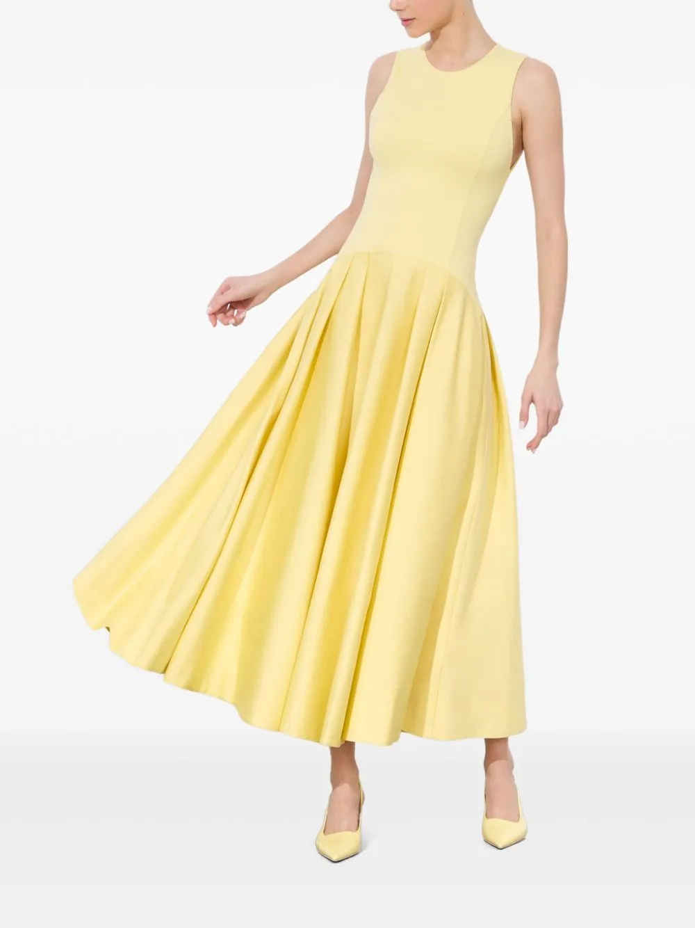 Adley cotton long dress