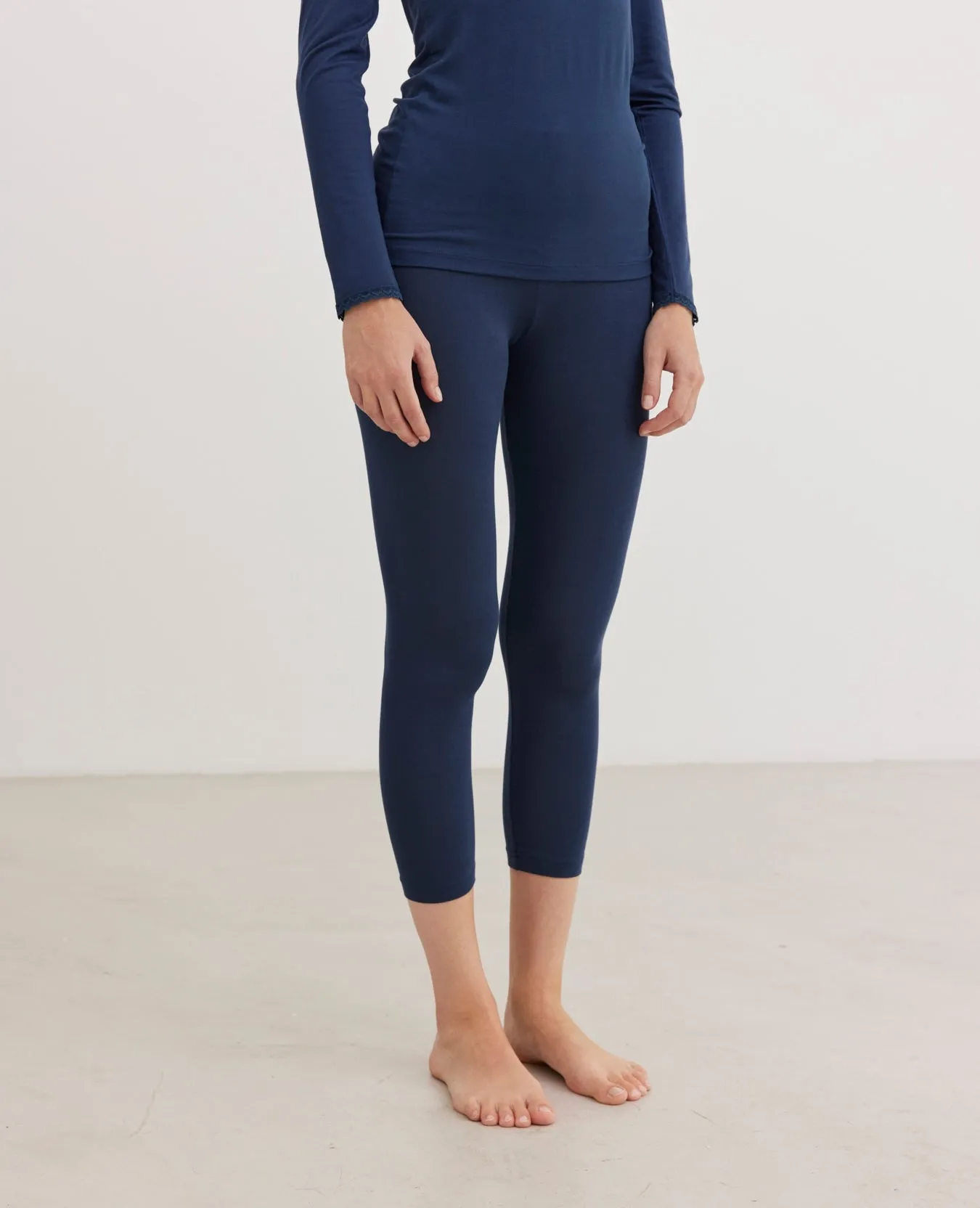 ALMANN BASIC JERSEY 3/4 LEGGINGS