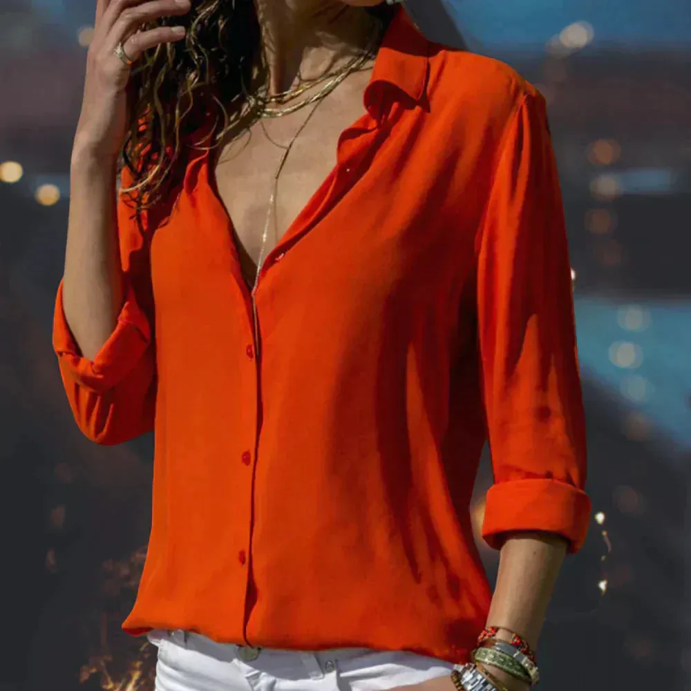 Anabel® | Light Chiffon Blouse With Elegant Styling