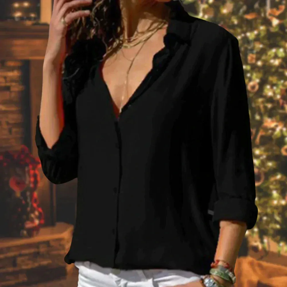 Anabel® | Light Chiffon Blouse With Elegant Styling