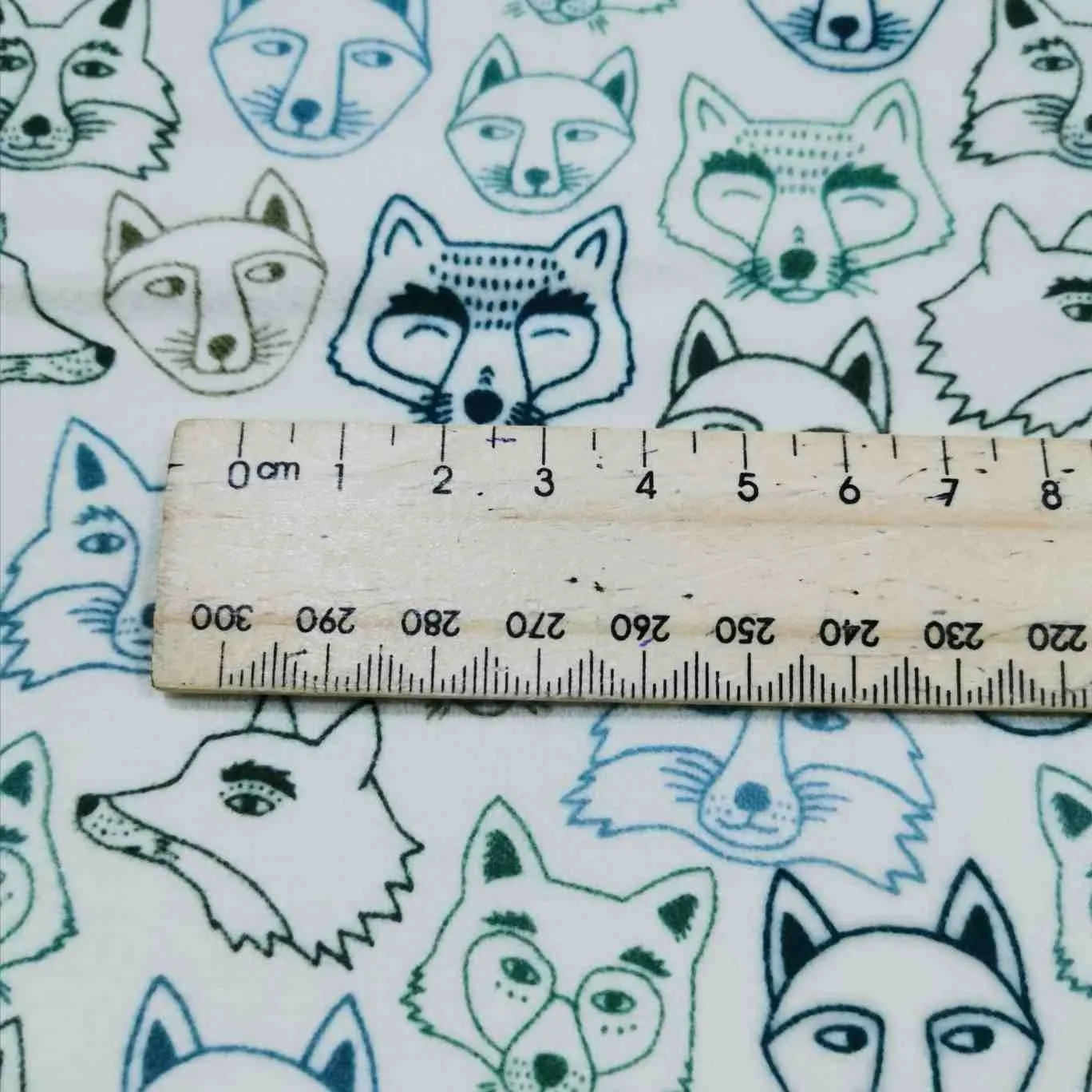 Art Gallery Brushed Cotton Flannelette, Hello Fox Sycamore