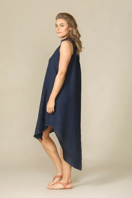 Asti Dress - Indigo