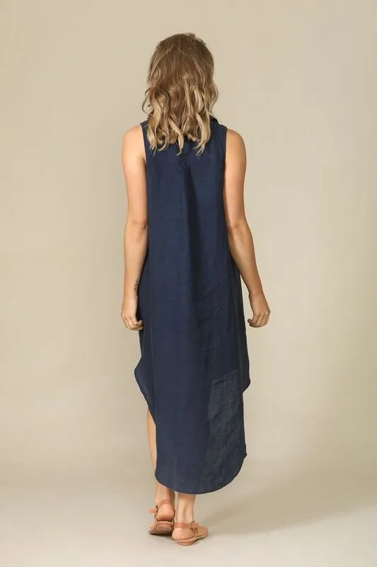 Asti Dress - Indigo