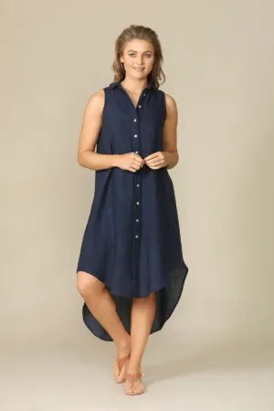 Asti Dress - Indigo