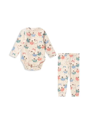 basic body   pants set | bow ballerina