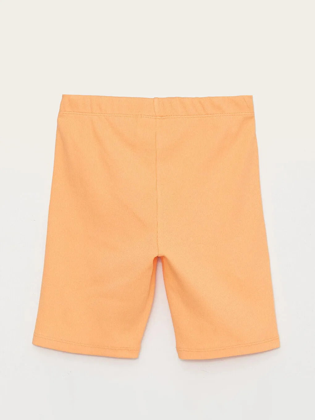 Basic Elastic Waist Girl Short Leggings