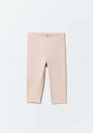 Basic Pink Leggings - Pink Light