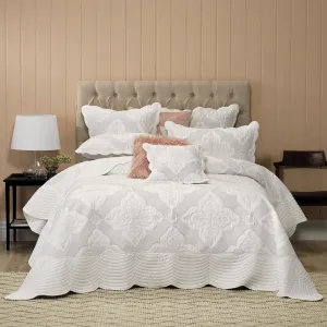 Bianca Bedding MADISON BEDSPREAD SET WHITE