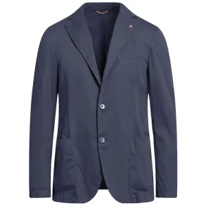 Blue Cotton Blazer