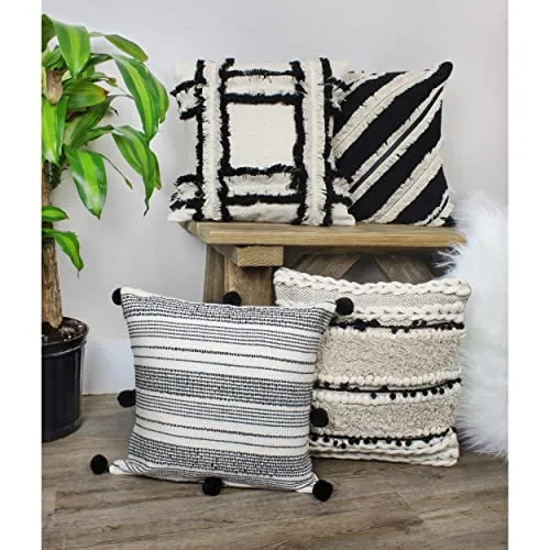 Boho Farmhouse Throw Pillow Covers (Case of 25 Sets)