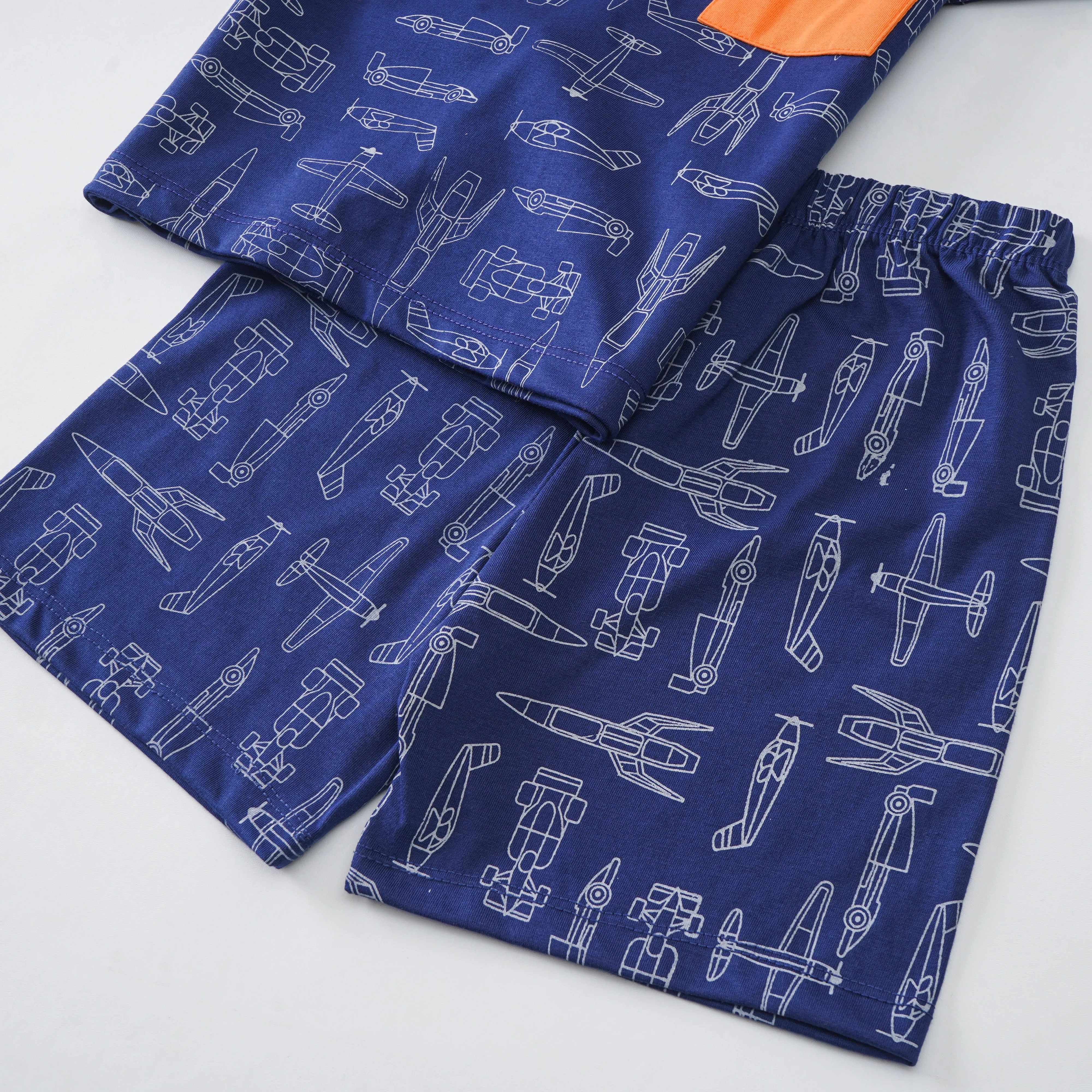 Boys Half Sleeves 2 Piece Suit (8285)