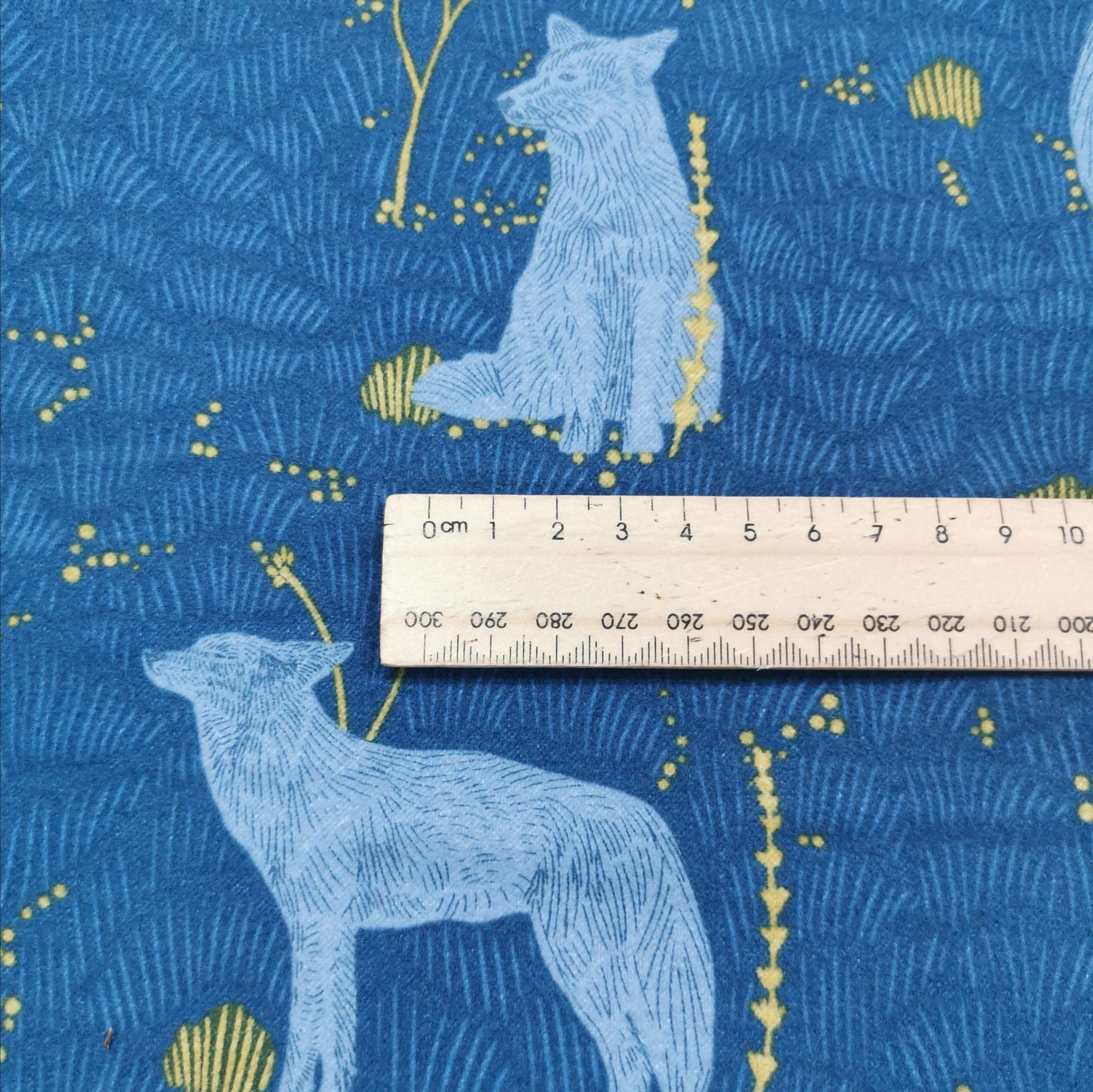 Brushed Cotton Flannelette, Coyote Hill Hero - 32cm piece