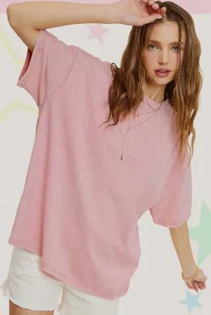 Bubblegum Mineral Washed Basic