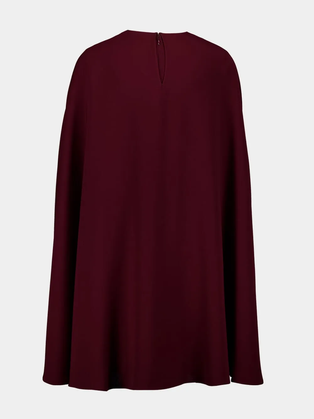 Burgundy Cady Couture Dress