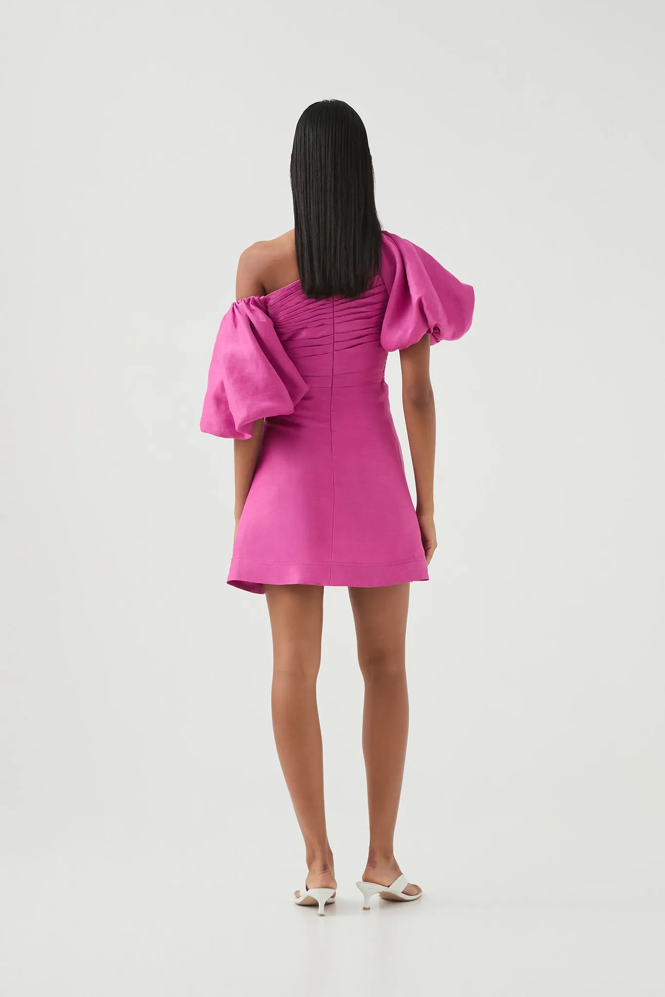 Cadence Ruched Mini Dress