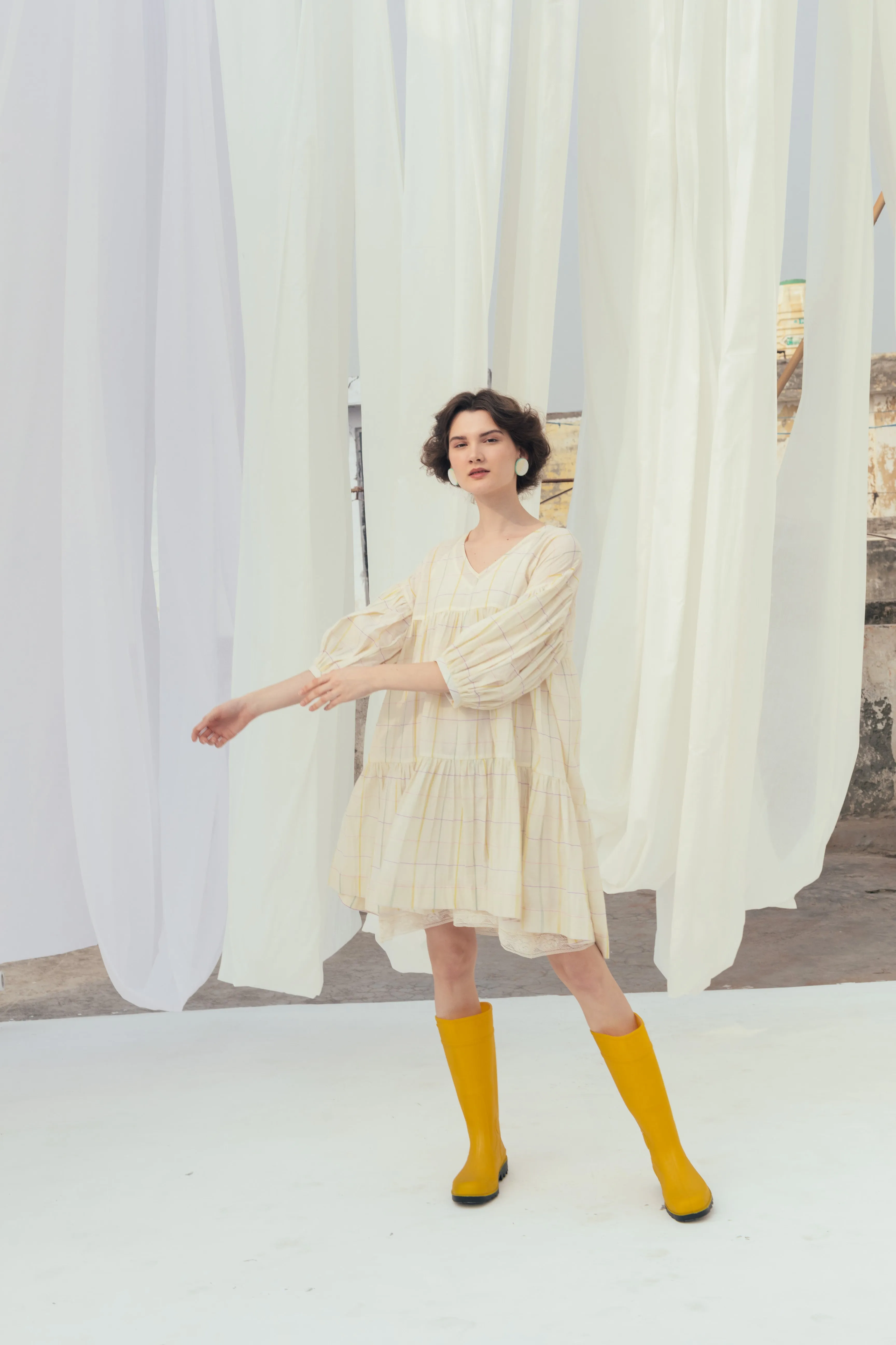 Calla lily dress