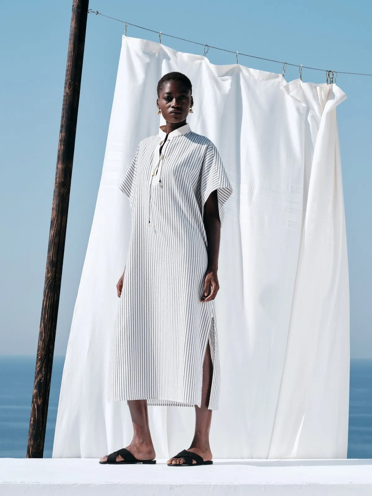 Calyx Cotton Caftan