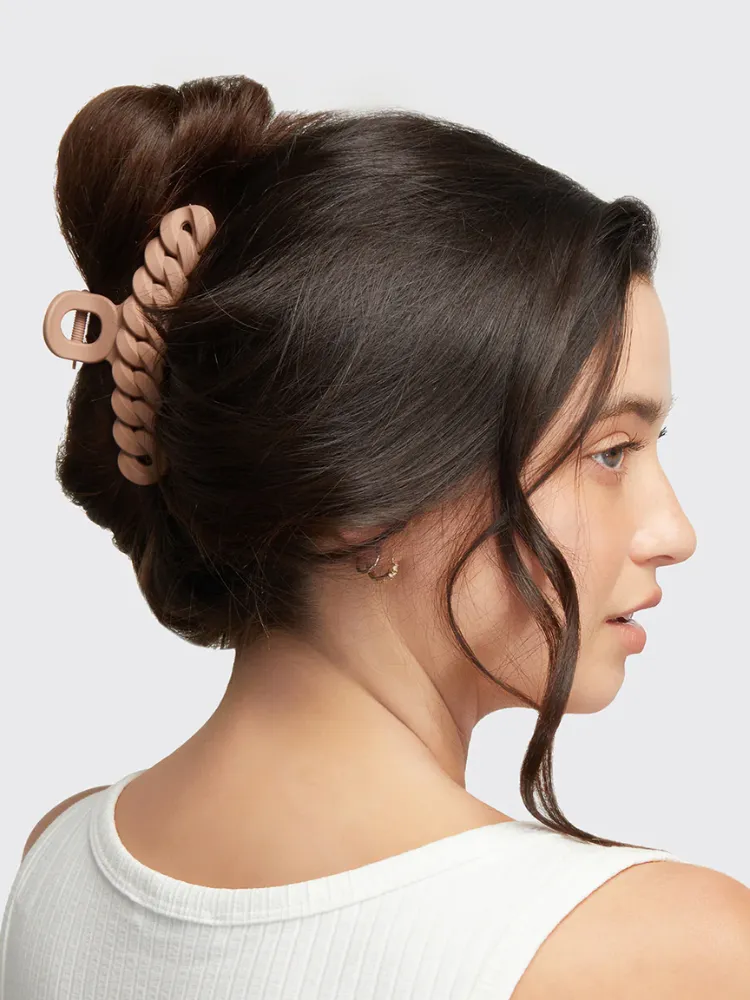 Chain Claw Clip 3pc Set - Neutral