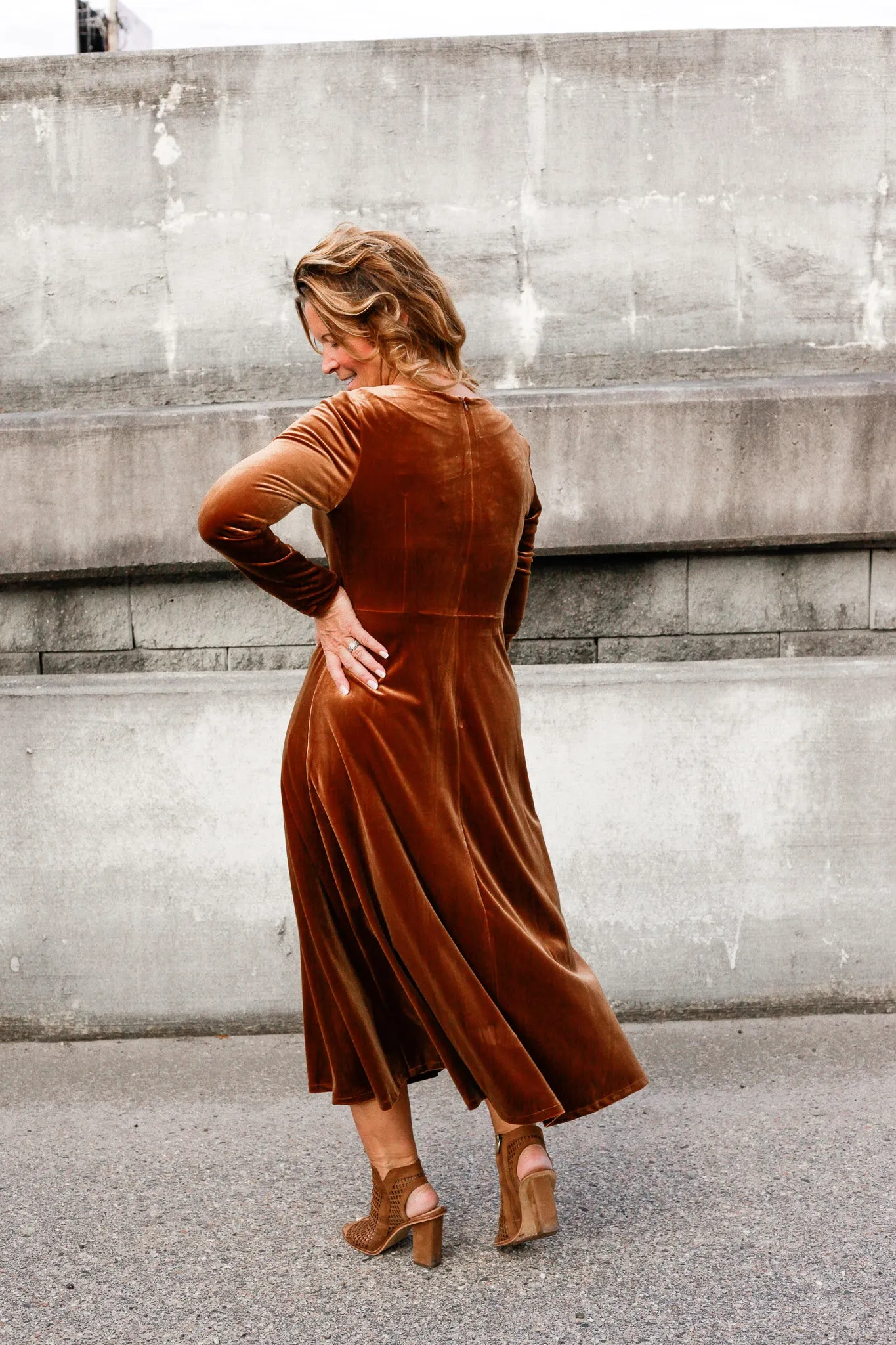 Ciara Velvet Dress