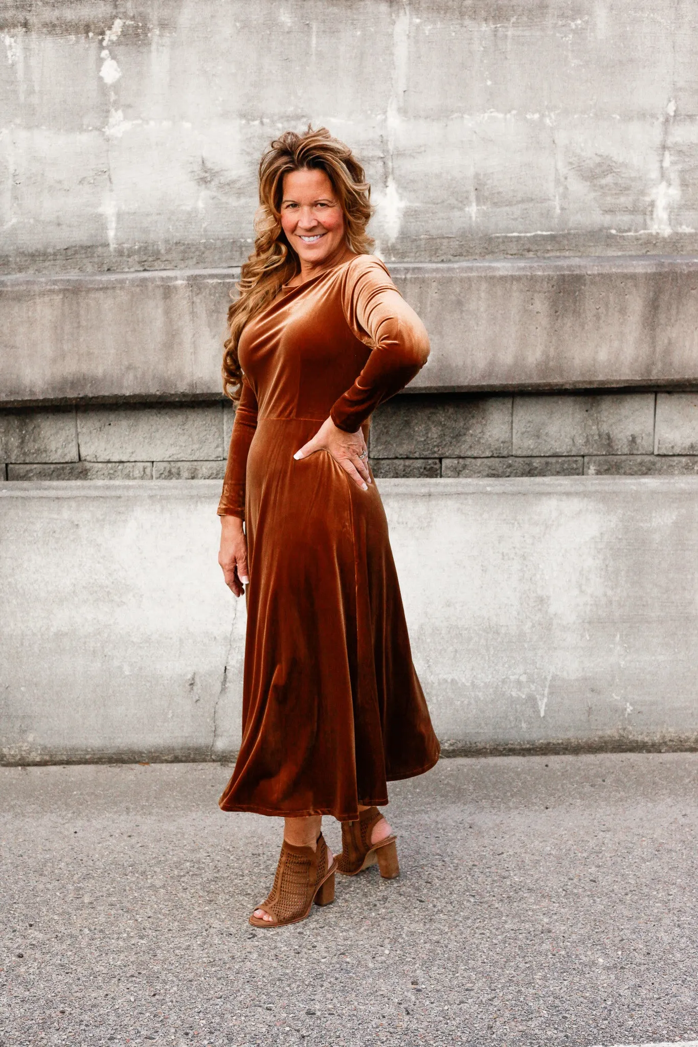 Ciara Velvet Dress