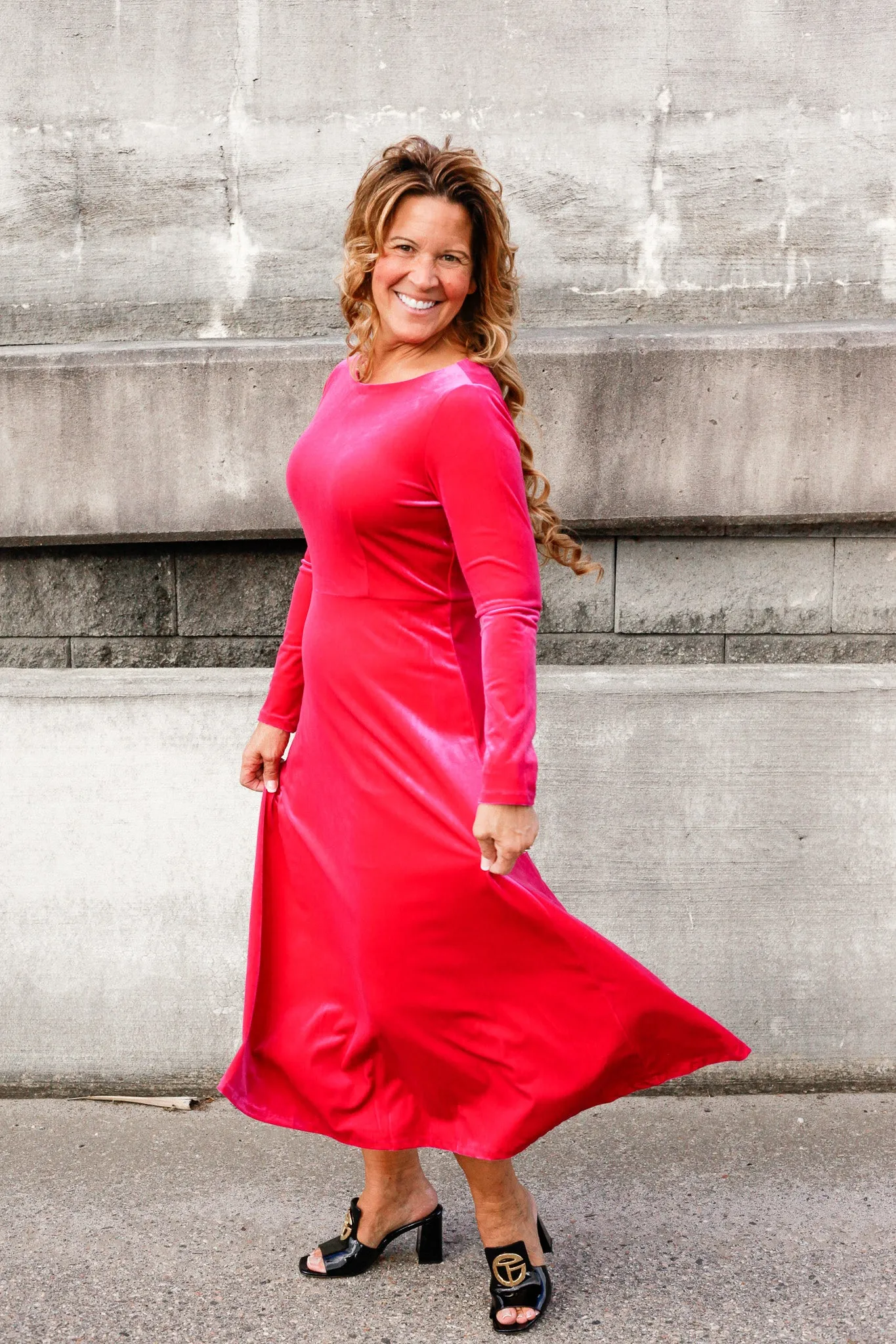 Ciara Velvet Dress