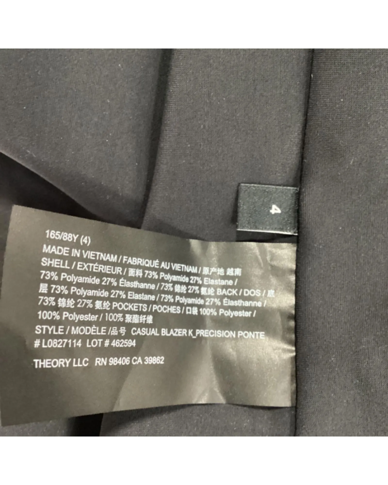 Classic Notch Lapel Blazer