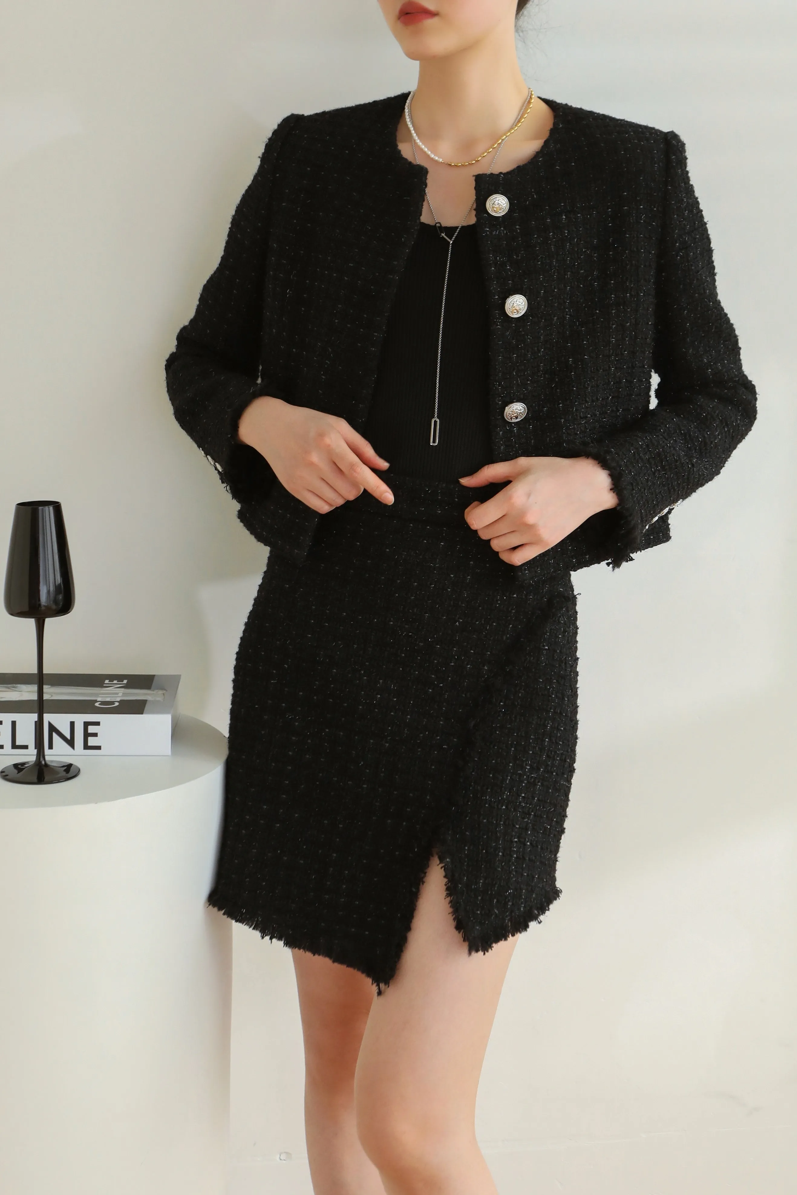 Coco Tweed Set - Premium Collection