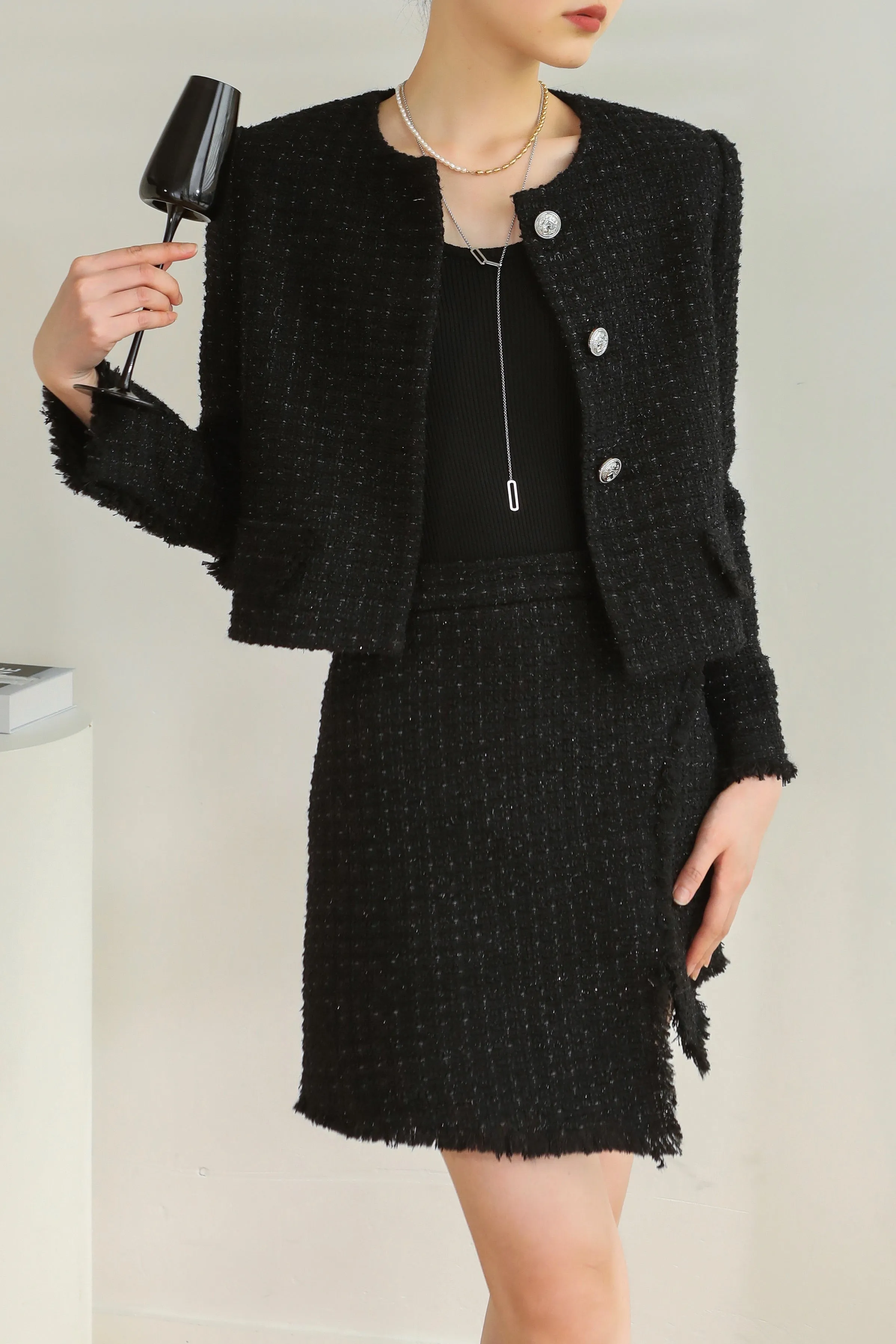 Coco Tweed Set - Premium Collection