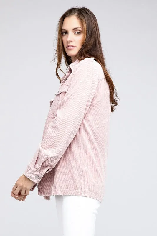 CORDUROY SHACKET