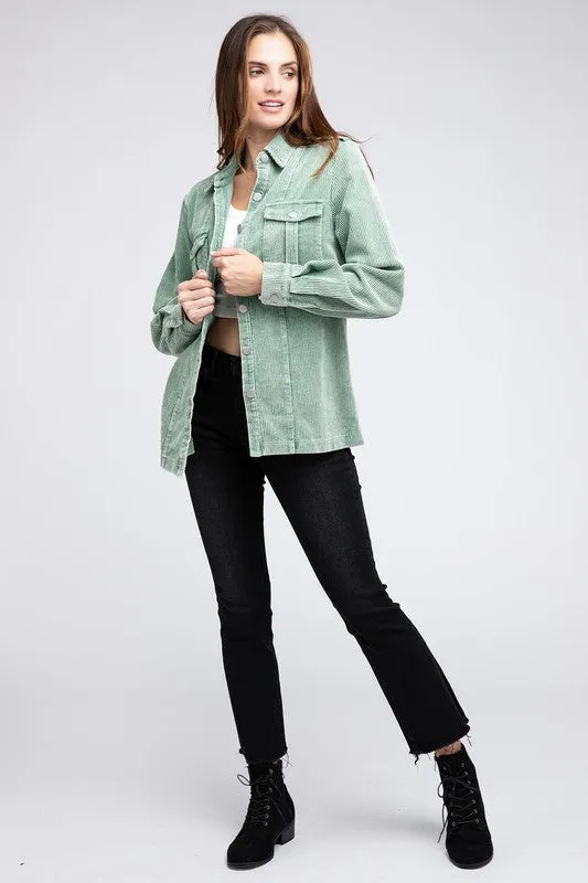 CORDUROY SHACKET