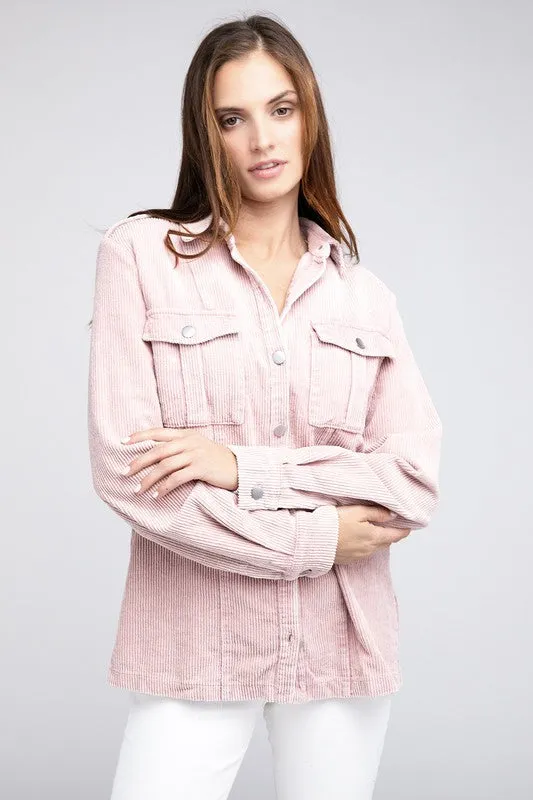 CORDUROY SHACKET