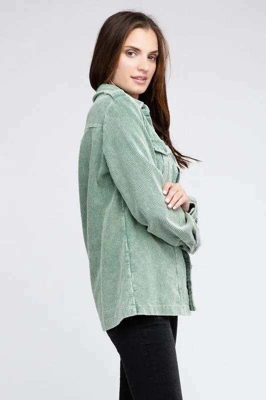 CORDUROY SHACKET