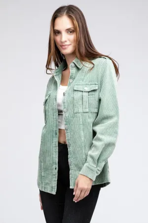 CORDUROY SHACKET
