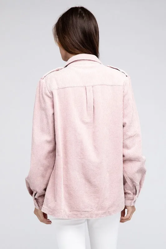 CORDUROY SHACKET