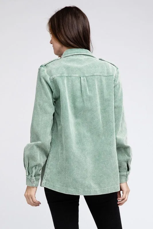 CORDUROY SHACKET