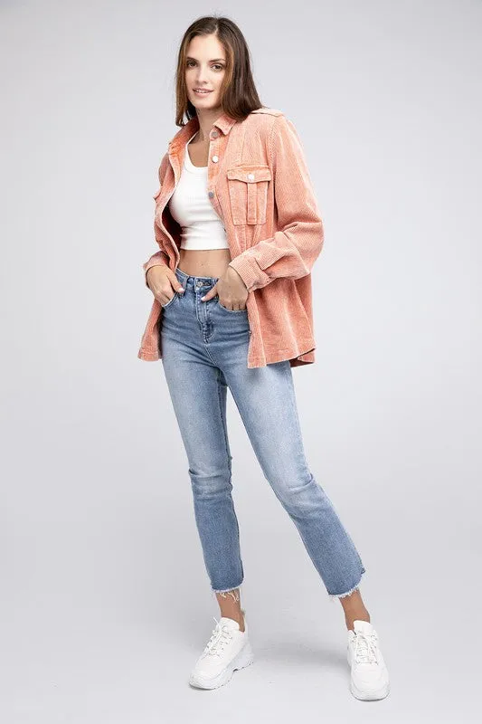 CORDUROY SHACKET