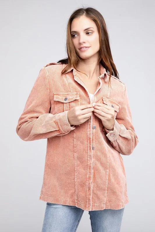 CORDUROY SHACKET