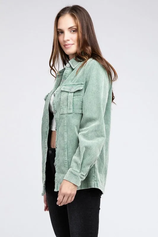 CORDUROY SHACKET