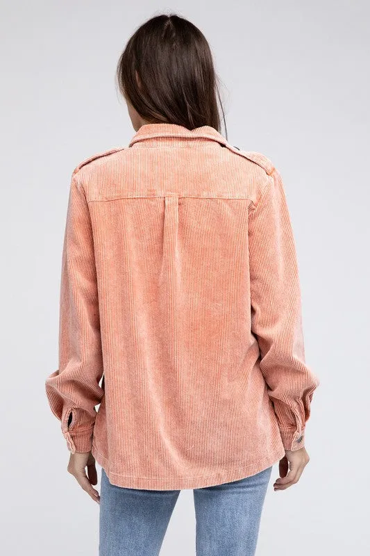 CORDUROY SHACKET