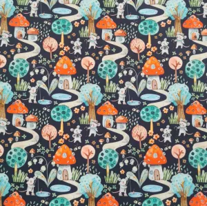 Cotton Poplin, Toadstool House