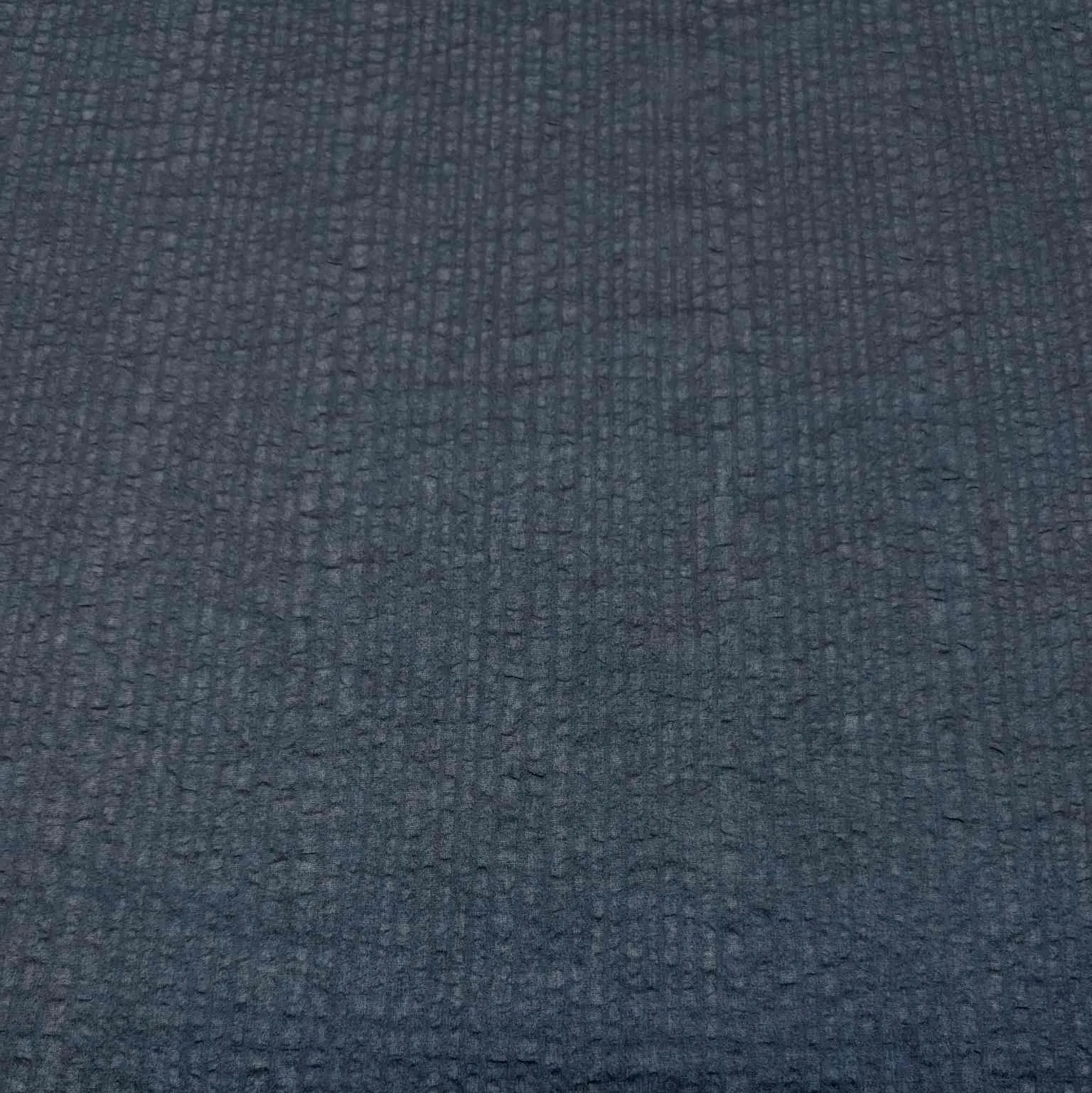 Cotton Voile, Seersucker Self Stripe, Black
